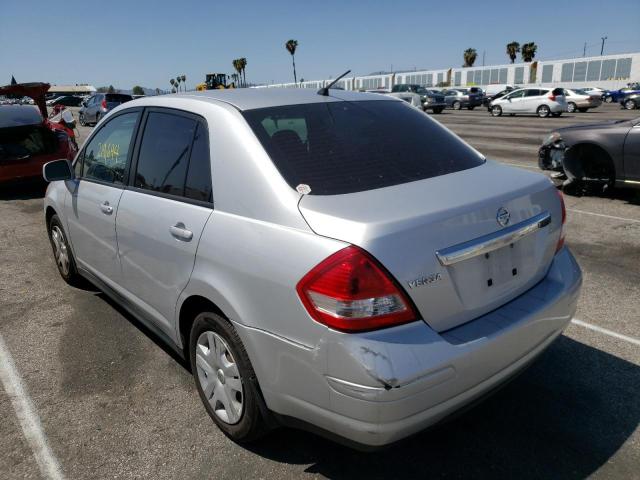 3N1BC1AP1BL468524 - 2011 NISSAN VERSA S SILVER photo 3