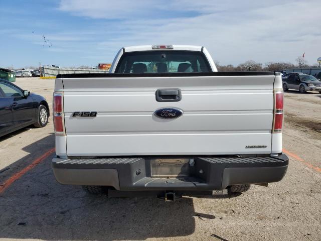 1FTFX1EF4BFA87975 - 2011 FORD F150 SUPER WHITE photo 6