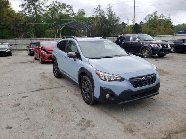 JF2GTHSC2MH293663 - 2021 SUBARU CROSSTREK BLUE photo 1