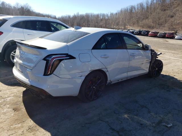 1G6D75RP8N0410419 - 2022 CADILLAC CT4-V BLAC WHITE photo 3