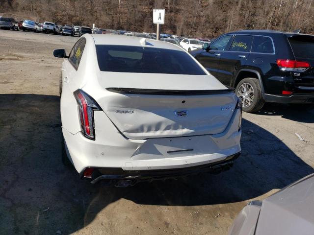 1G6D75RP8N0410419 - 2022 CADILLAC CT4-V BLAC WHITE photo 6