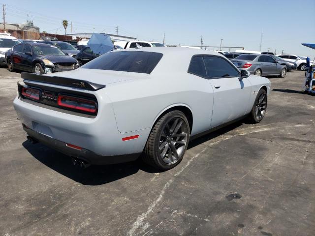 2C3CDZFJ8MH673615 - 2021 DODGE CHALLENGER GRAY photo 4