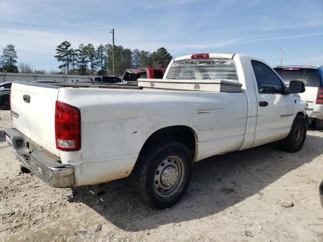 3D7KA26D03G787680 - 2003 DODGE RAM 2500 S WHITE photo 3