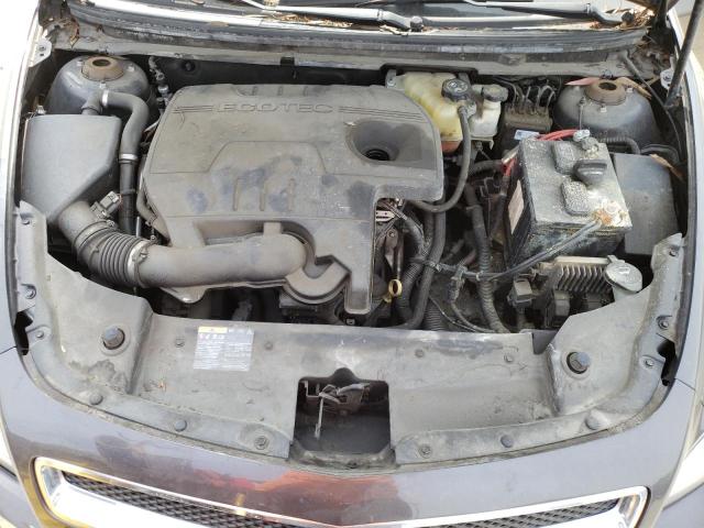1G1ZC5E06CF386177 - 2012 CHEVROLET MALIBU 1LT ნაცრისფერი ფოტო 11