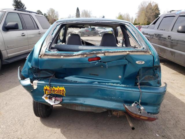 KNJLT05H4R6115209 - 1994 FORD ASPIRE TURQUOISE photo 9