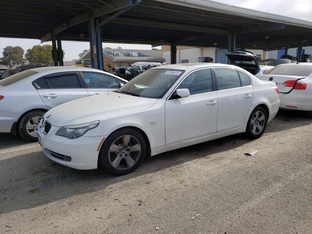 WBANW13588CZ75080 - 2008 BMW 5 SERIES WHITE photo 1