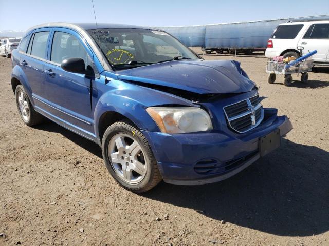 1B3HB48A59D213793 - 2009 DODGE CALIBER SX BLUE photo 1