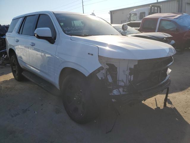 1GNSCLEDXNR173788 - 2022 CHEVROLET TAHOE C150 WHITE photo 4