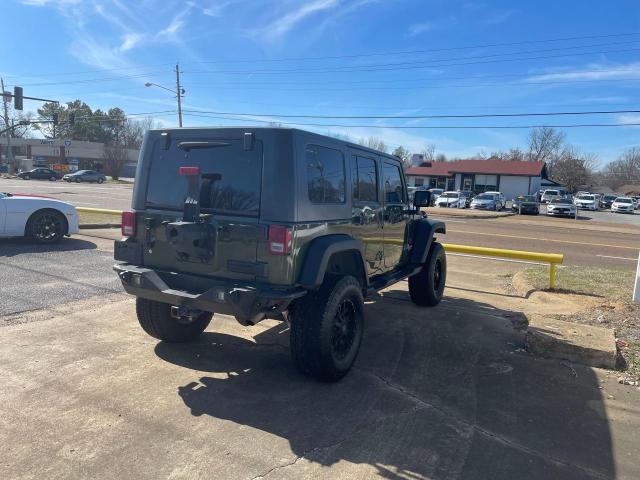 1J4GA39199L749801 - 2009 JEEP WRANGLER U GREEN photo 4