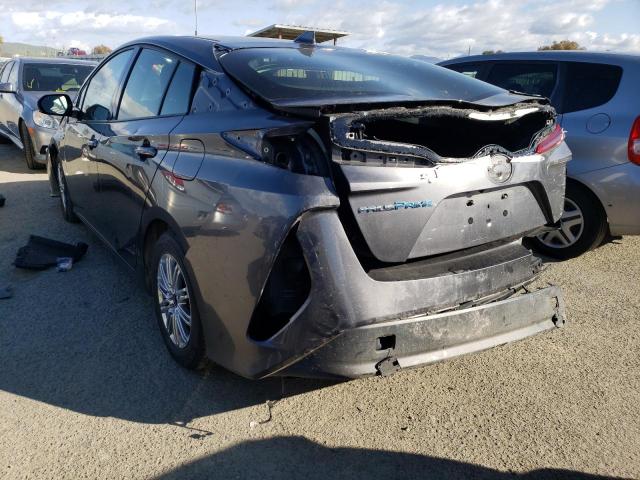 JTDKARFP5J3077851 - 2018 TOYOTA PRIUS PRIM 灰色 照片 2