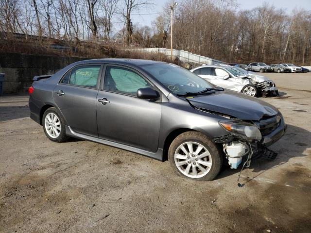 2T1BU4EE9AC248361 - 2010 TOYOTA COROLLA BA GRAY photo 4