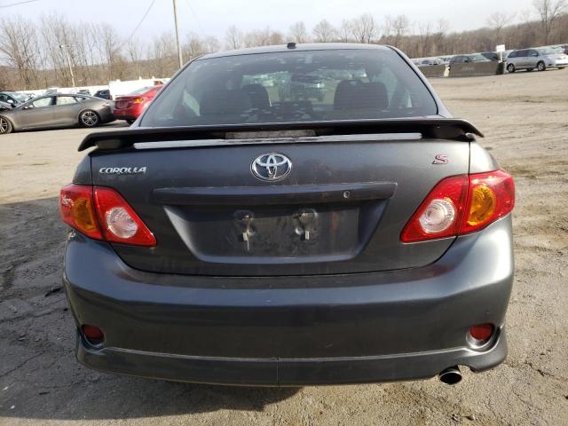 2T1BU4EE9AC248361 - 2010 TOYOTA COROLLA BA GRAY photo 6