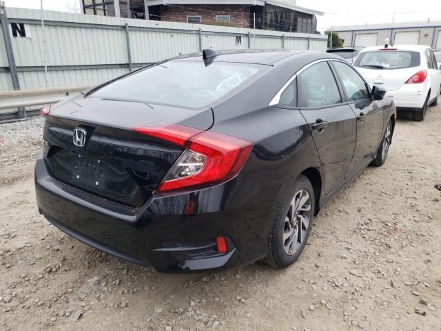 19XFC2F70JE026897 - 2018 HONDA CIVIC EX BLACK photo 4