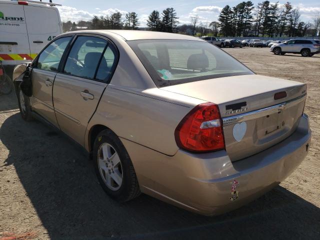 1G1ZT52855F183830 - 2005 CHEVROLET MALIBU LS GOLD photo 3