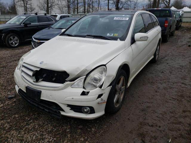 4JGCB75E36A027583 - 2006 MERCEDES-BENZ R 500 WHITE photo 1