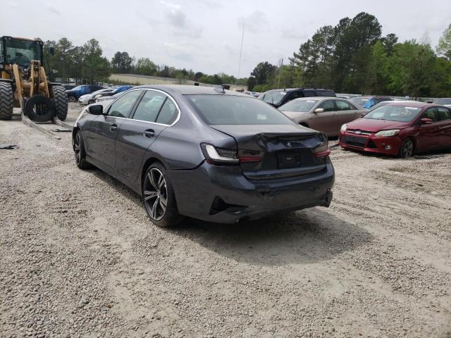 3MW5R1J0XN8C32213 - 2022 BMW 330I GRAY photo 3