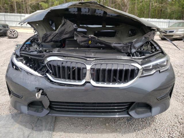 3MW5R1J0XN8C32213 - 2022 BMW 330I GRAY photo 9