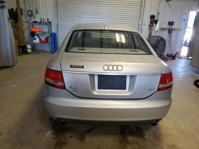 WAUAH74F17N047696 - 2007 AUDI A6 3.2 SILVER photo 6