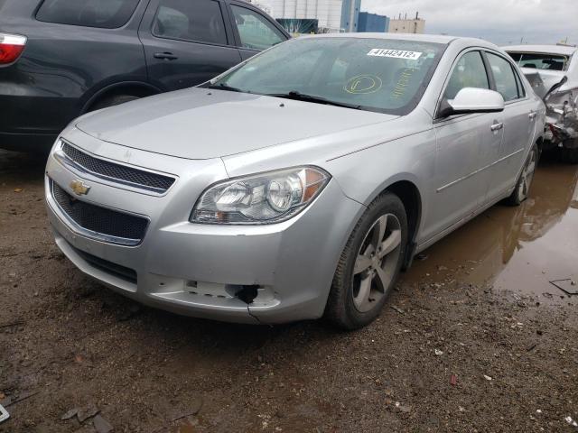 1G1ZC5E09CF218629 - 2012 CHEVROLET MALIBU 1LT SILVER photo 2