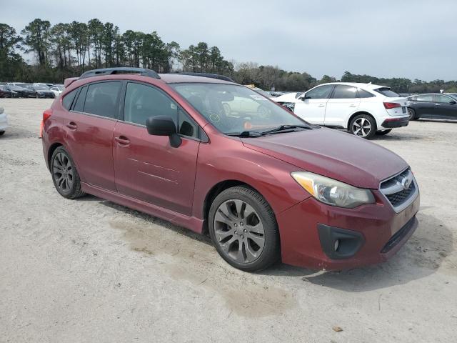 JF1GPAL65DH207917 - 2013 SUBARU IMPREZA SP BURGUNDY photo 4