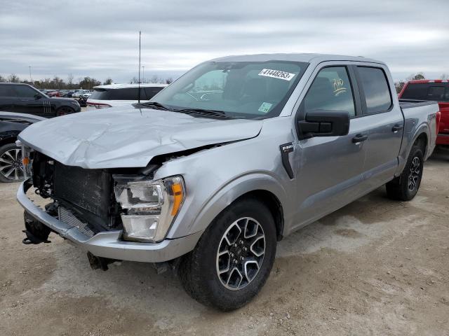 1FTFW1E89NFA41566 - 2022 FORD F150 SUPER SILVER photo 1