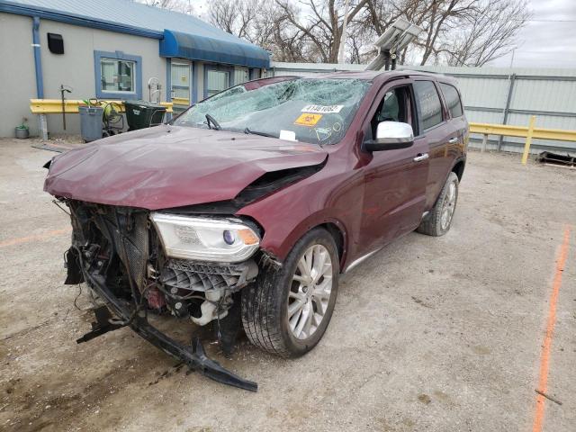 1C4RDHAG9HC680481 - 2017 DODGE DURANGO SX MAROON photo 2