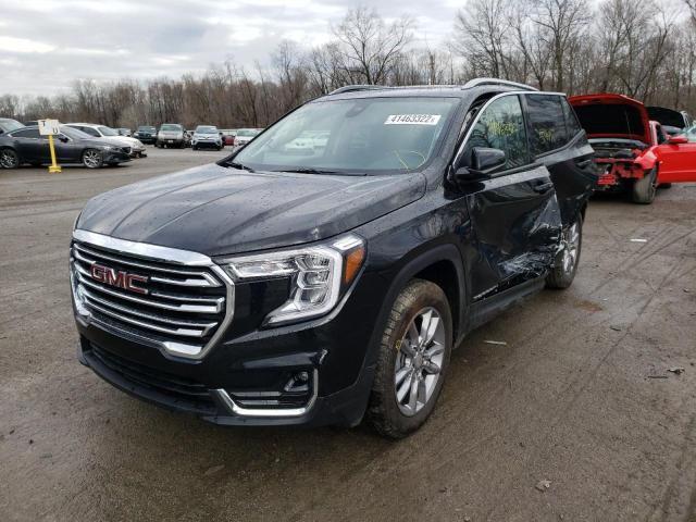 3GKALVEV3NL150163 - 2022 GMC TERRAIN BLACK photo 2