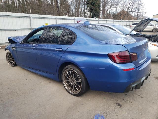 WBSFV9C5XDC773014 - 2013 BMW M5 BLUE photo 2