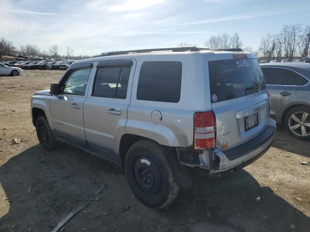 1J4NF1GB2BD281693 - 2011 JEEP PATRIOT SP SILVER photo 2