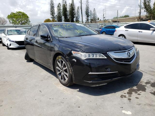 19UUB2F39FA022432 - 2015 ACURA TLX შავი ფოტო 1