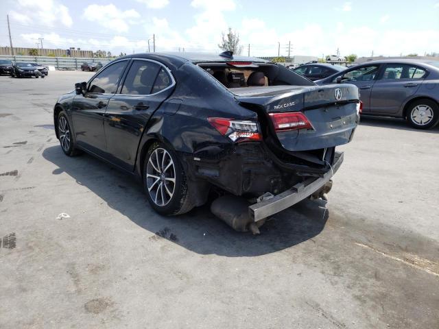 19UUB2F39FA022432 - 2015 ACURA TLX შავი ფოტო 3