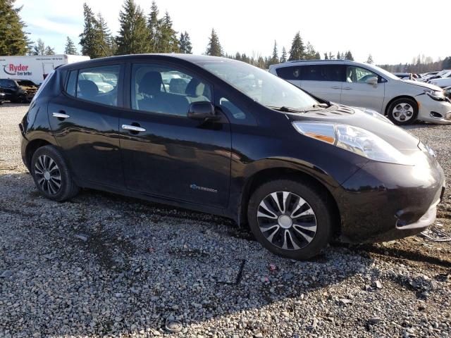 1N4AZ0CP2EC338448 - 2014 NISSAN LEAF S BLACK photo 4