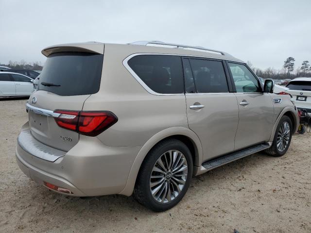 JN8AZ2NF4K9680717 - 2019 INFINITI QX80 LUXE TAN photo 3