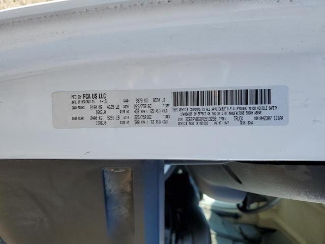 3C6TRVBG8FE513238 - 2015 RAM PROMASTER 白色 照片 13