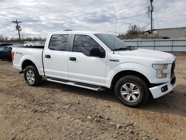 1FTEW1EF1GFB64386 - 2016 FORD F150 SUPER WHITE photo 4