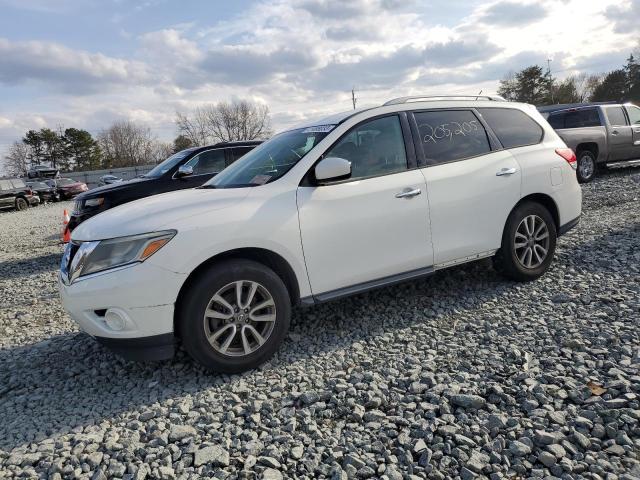 5N1AR2MN5EC671189 - 2014 NISSAN PATHFINDER WHITE photo 1