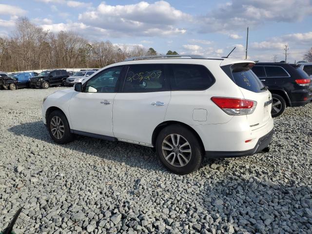 5N1AR2MN5EC671189 - 2014 NISSAN PATHFINDER WHITE photo 2