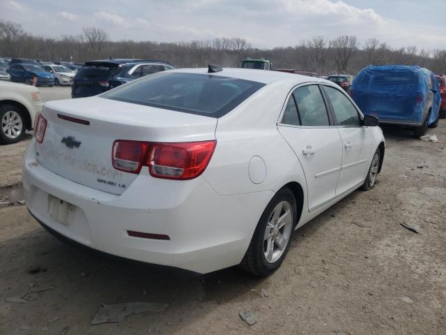 1G11B5SL1FF340033 - 2015 CHEVROLET MALIBU LS WHITE photo 4