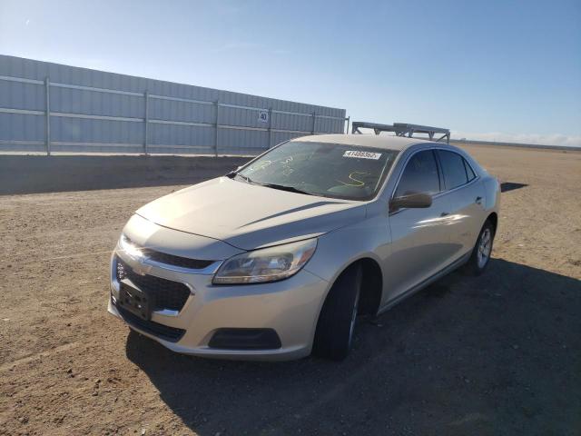 1G11B5SL9FF274749 - 2015 CHEVROLET MALIBU LS BEIGE photo 2