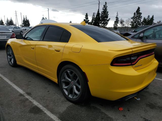 2C3CDXCT0HH525667 - 2017 DODGE CHARGER R/ YELLOW photo 2