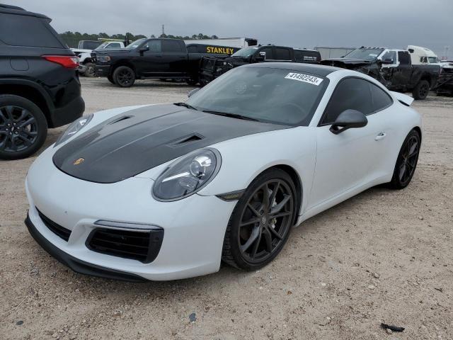 WP0AA2A93KS103205 - 2019 PORSCHE 911 CARRER WHITE photo 1