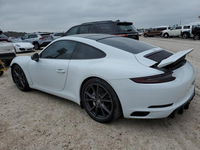 WP0AA2A93KS103205 - 2019 PORSCHE 911 CARRER WHITE photo 2