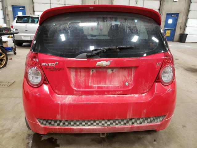 KL1TD66E89B638948 - 2009 CHEVROLET AVEO LS 红色 照片 6