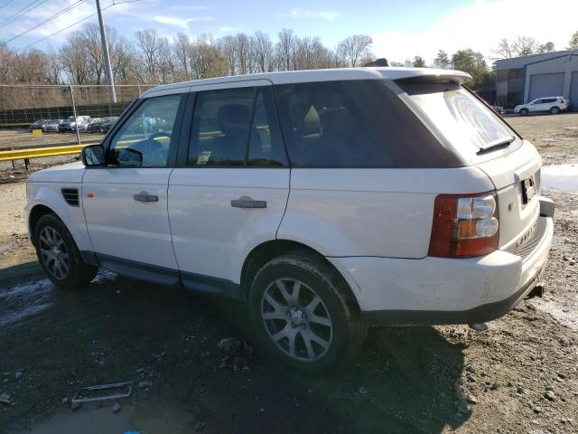 SALSK25408A187538 - 2008 LAND ROVER RANGE ROVE WHITE photo 2