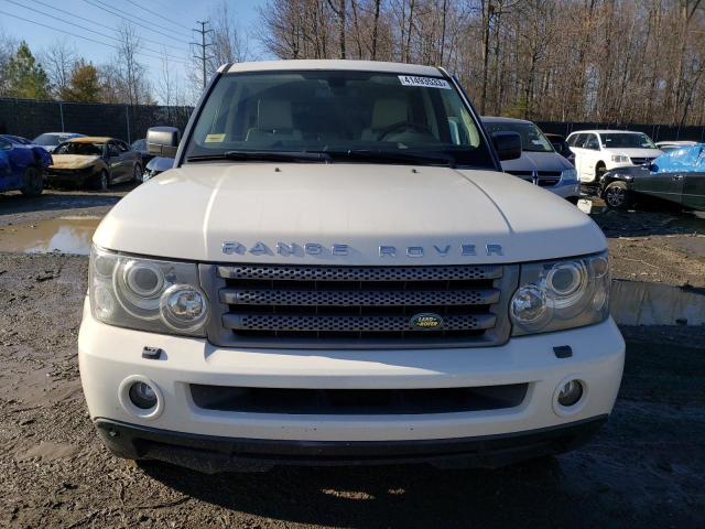 SALSK25408A187538 - 2008 LAND ROVER RANGE ROVE WHITE photo 5
