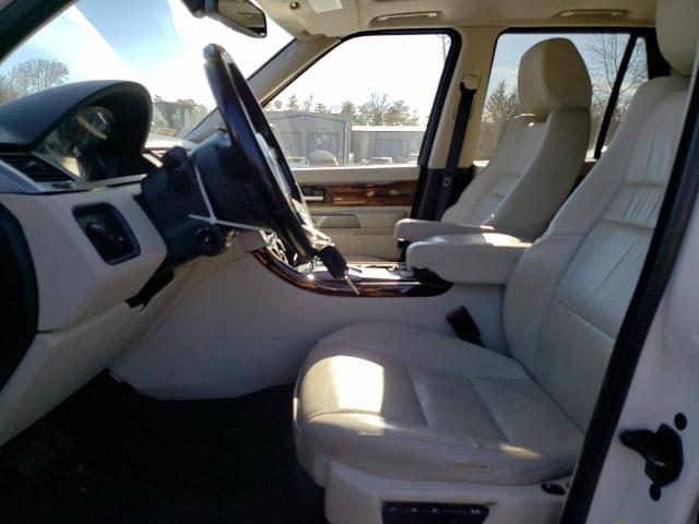 SALSK25408A187538 - 2008 LAND ROVER RANGE ROVE WHITE photo 7