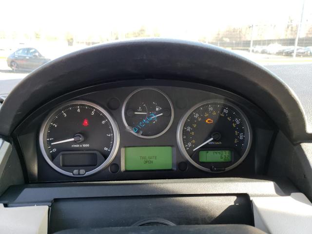 SALSK25408A187538 - 2008 LAND ROVER RANGE ROVE WHITE photo 9