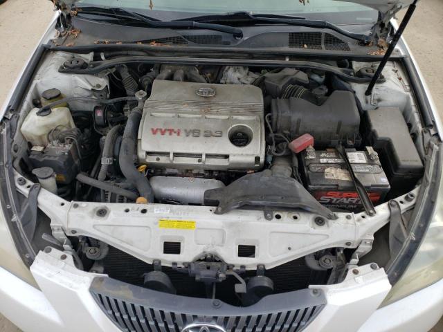 4T1FA38P16U084174 - 2006 TOYOTA CAMRY SOLA WHITE photo 11