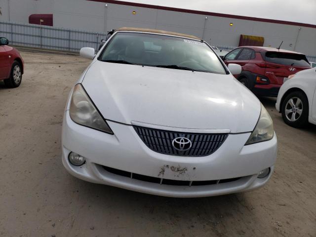 4T1FA38P16U084174 - 2006 TOYOTA CAMRY SOLA WHITE photo 5