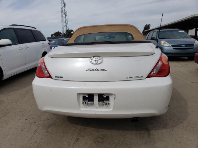 4T1FA38P16U084174 - 2006 TOYOTA CAMRY SOLA WHITE photo 6